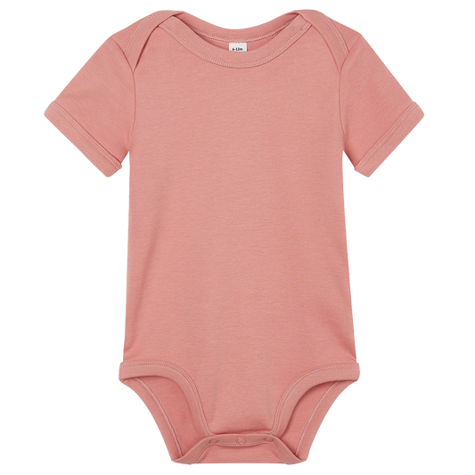 Babybugz Baby Bodysuit - 100% Bio-Baumwolle, Nickelfrei, Schlupfkragen | DTF-Transferdruck | Personalisierbarer Babybody