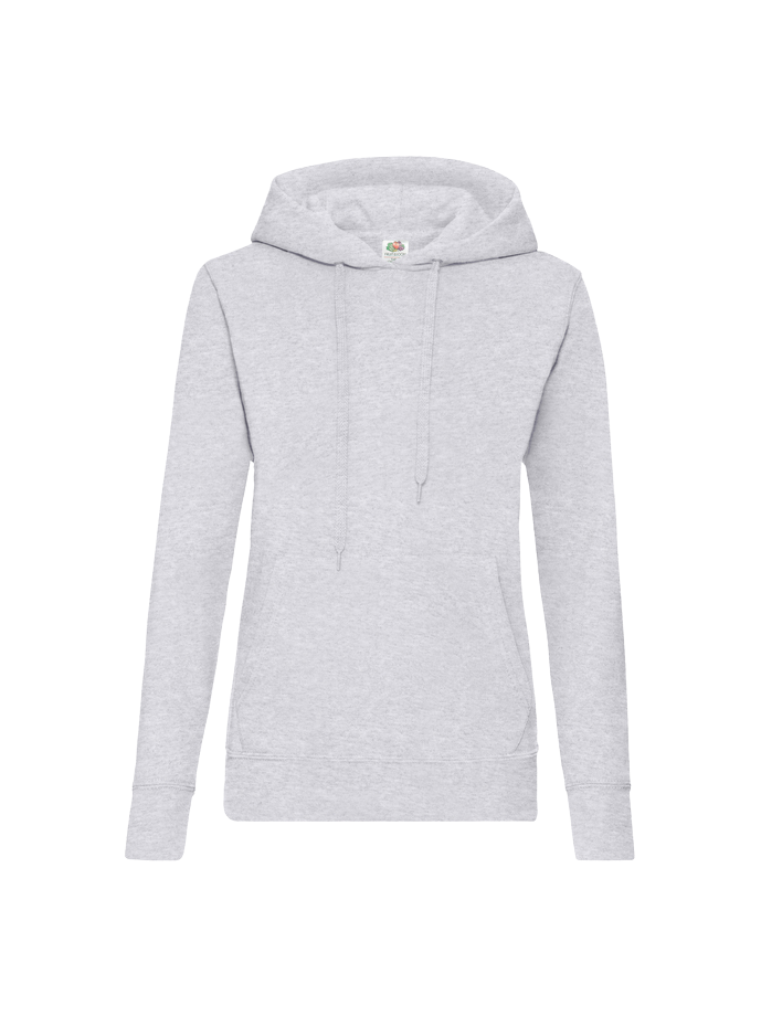 Damen Hoodie, Basic - mit EINER Druckposition - FRUIT OF THE LOOM