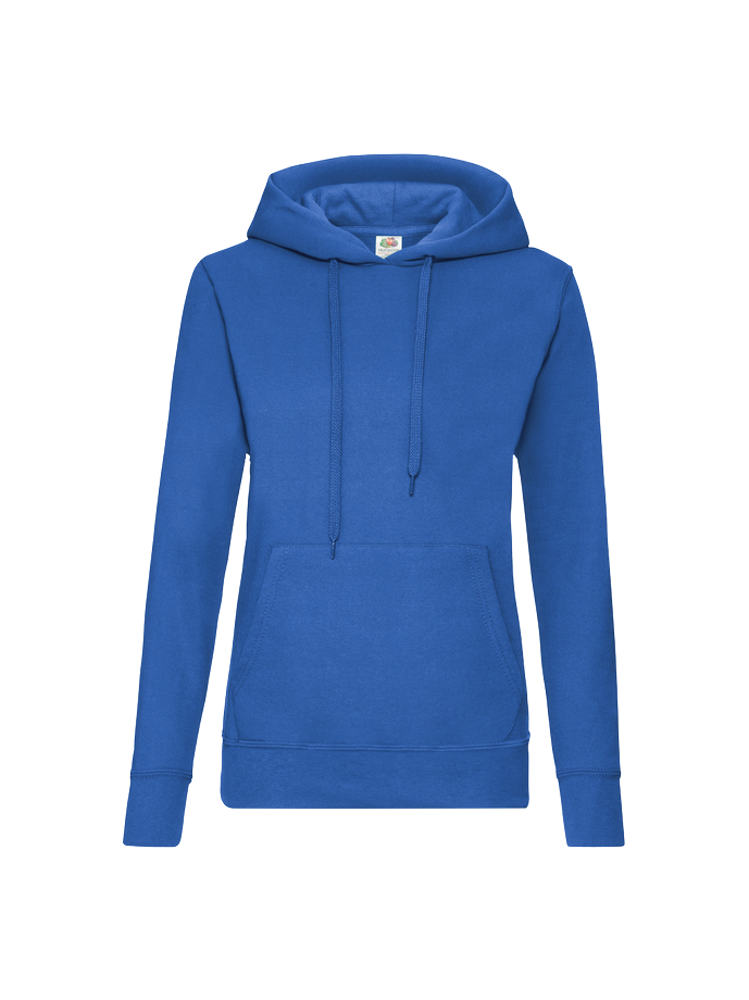 Damen Hoodie, Basic - mit EINER Druckposition - FRUIT OF THE LOOM